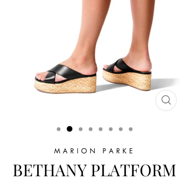 Marion Parke Platform Sandals - Picture 2 of 3